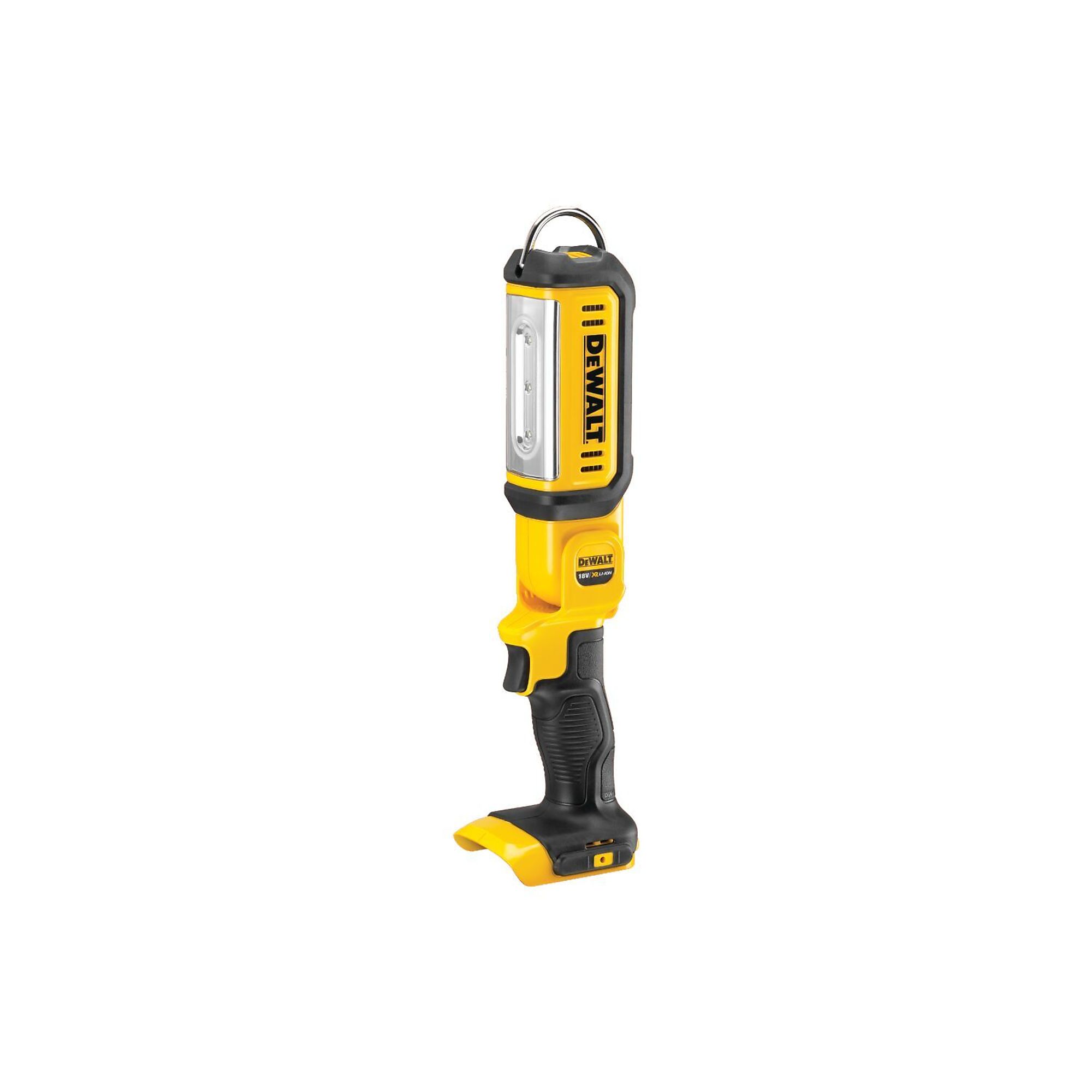 DEWALT, 20V MAX* LED Hand Held Area Light (Tool Only), Light Output 500 lumen, Light Bulb Type LED, Model# DCL050